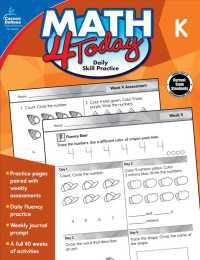 Math 4 Today Kindergarten : Daily Skill Practice （CSM）