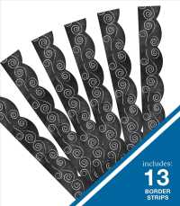 Industrial Cafe Swirls on Chalkboard Scalloped Borders