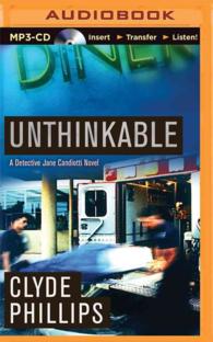Unthinkable (Detective Jane Candiotti) （MP3 UNA）