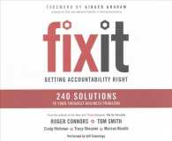 Fix It (9-Volume Set) : Getting Accountability Right: 240 Solutions to Your Toughest Business Problems （Unabridged）
