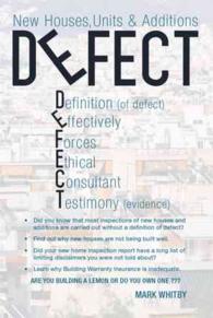 Defect : New Houses, Units & Additions