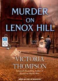 Murder on Lenox Hill (A Gaslight Mystery) （MP3 UNA）