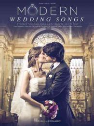 Modern Wedding Songs : Piano, Vocal, Guitar （1ST）