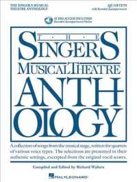 Singer's Musical Theatre Anthology Quartets with Recorded Accompaniments （PAP/PSC）