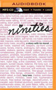 Nineties : A Story with No Moral （MP3 UNA）