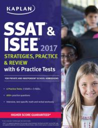 SSAT & ISEE 2017 : For Private and Independent School Admissions Strategies, Practice & Review with 6 Practices Tests (Kaplan Ssat & Isee)