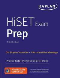 Kaplan Hiset Exam Prep : Practice Tests + Proven Strategies + Online (Kaplan Test Prep) （3 CSM PAP/）