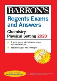 Barron's Regents Exams and Answers Chemistry Physical Setting 2020 : Chemistry-physical Setting 2020 (Barron's Regents Exams and Answers)
