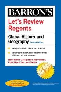 Barron's Let's Review Regents : Global History and Geography 2021 (Barron's Regents Ny)