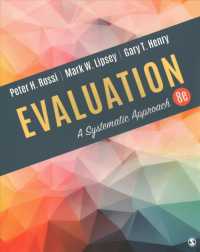 Evaluation : A Systematic Approach （8TH）