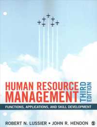 Human Resource Management : Functions, Applications, and Skill Development （3 UNBND）