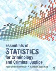 Essentials of Statistics for Criminology and Criminal Justice + Using IBM SPSS Statistics for Research Methods and Social Science Statistics, 6th Ed. （PCK）