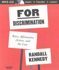 For Discrimination : Race, Affirmative Action, and the Law （MP3 UNA）