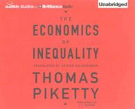 The Economics of Inequality (4-Volume Set) （COM/CDR UN）