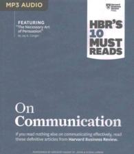 HBR's 10 Must Reads on Communication (Hbr's 10 Must Reads) （MP3 UNA）