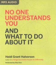 No One Understands You and What to Do about It （MP3 UNA）
