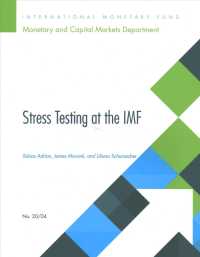 Stress testing at the IMF (Departmental paper)