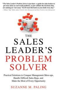 The Sales Leader's Problem Solver (6-Volume Set) : Practical Solutions to Conquer Management Mess-ups, Handle Difficult Sales Reps, and Make the Most （Unabridged）