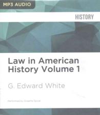 Law in American History (2-Volume Set) 〈1〉 （MP3 UNA）