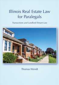 Illinois Real Estate Law for Paralegals : Transactions and Landlord-Tenant Law