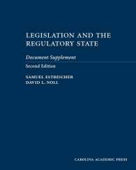 Legislation and the Regulatory State Document Supplement （2ND）