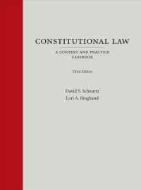 Constitutional Law : A Context and Practice Casebook （3TH）