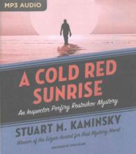 A Cold Red Sunrise (Inspector Porfiry Rostnikov Mysteries) （MP3 UNA）