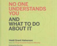 No One Understands You and What to Do about It (5-Volume Set) : Includes Bonus Disc （Unabridged）