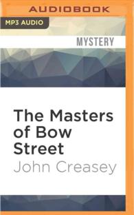 The Masters of Bow Street (2-Volume Set) （MP3 UNA）