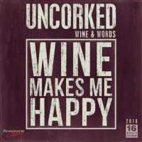 Uncorked Wine & Words 2019 Calendar （16M WAL）