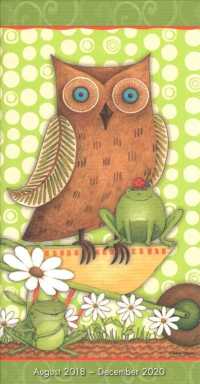 Owls Two Year Plus 2019 Pocket Planner