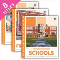 Places in My Community Set (8-Volume Set) : Children's Museums / Fire Stations / Hospitals / Libraries / Police Stations / Post Offices / Schools / Zo