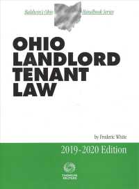 Ohio Landlord Tenant Law 2019-2020 (Ohio Landlord Tenant Law)