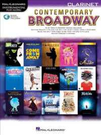 Contemporary Broadway Clarinet (Hal Leonard Instrumental Play-along) （PAP/PSC）
