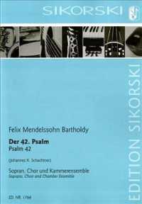 Psalm 42 : Soprano, Choir, Chamber Ensemble Score