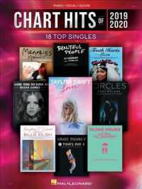 Chart Hits of 2019-2020 Piano/Vocal/guitar Songbook : 18 Top Singles (Chart Hits of (Year))