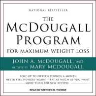 The Mcdougall Program for Maximum Weight Loss （Unabridged）