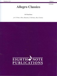 Allegro Classico : For Woodwind Octet, Score & Parts: Difficult (Eighth Note Publications)