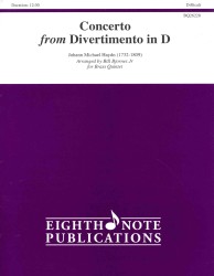Concerto from Divertimento in D Score and Parts (6-Volume Set) : Alto Trombone Feature, Score & Parts