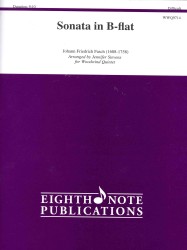 Sonata in B-Flat : For Woodwind Quintet: Difficult (Eighth Note Publications)
