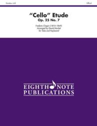 Cello Etude, Op. 25, No. 7 : Tuba & Keyboard, Part(s) (Eighth Note Publications)