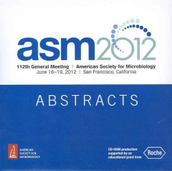 Abstracts of the 112th General Meeting (Abstracts of the Annual Meeting of the American Society for Microbiology) （1 CDR）
