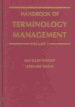 Handbook of Terminology Management : 2 Volumes (set)
