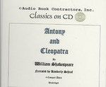 Antony and Cleopatra (4-Volume Set) （Unabridged）