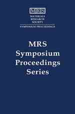 Optical Waveguide Materials : Symposium Held December 2-4, 1991, Boston, Massachusetts, U.S.A. (Materials Research Society Symposium Proceedings)