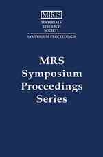 Chemical Vapor Deposition of Refractory Metals and Ceramics II : Symposium Held December 4-6, 1991, Boston, Massachusetts, U.S.A. (Materials Research