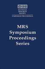 Advanced Metallization and Processing for Semiconductor Devices and Circuits-II : Symposium Held April 27-May 1, 1992, San Francisco, California (Mate