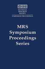 Amorphous and Heterogeneous Silicon-Based Films 2001 (Mrs Proceedings)
