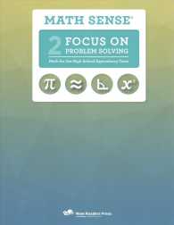 Math Sense 2 : Focus on Problem Solving (Math Sense)