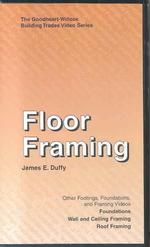 Goodheart-Willcox Building Trades : Floor Framing （VHS）